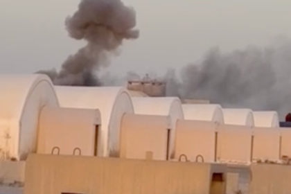 New videos capture Iranian strikes on U.S. base in Kuwait