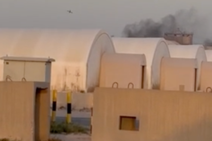 New videos show Iranian drones striking U.S. base