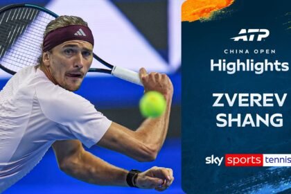 Zverev flies past Shang to setup Djokovic quarter-final