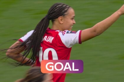 'A HUGE moment' | Baum puts Arsenal ahead against Man City