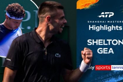 Gea SHOCKS Shelton with impressive straight-sets win in Shanghai