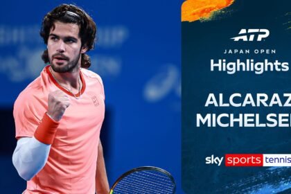 Alcaraz begins Japan Open title defence with win over Michelsen