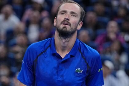 Medvedev defaulted for hitting spectator with ball in defeat to Djokovic