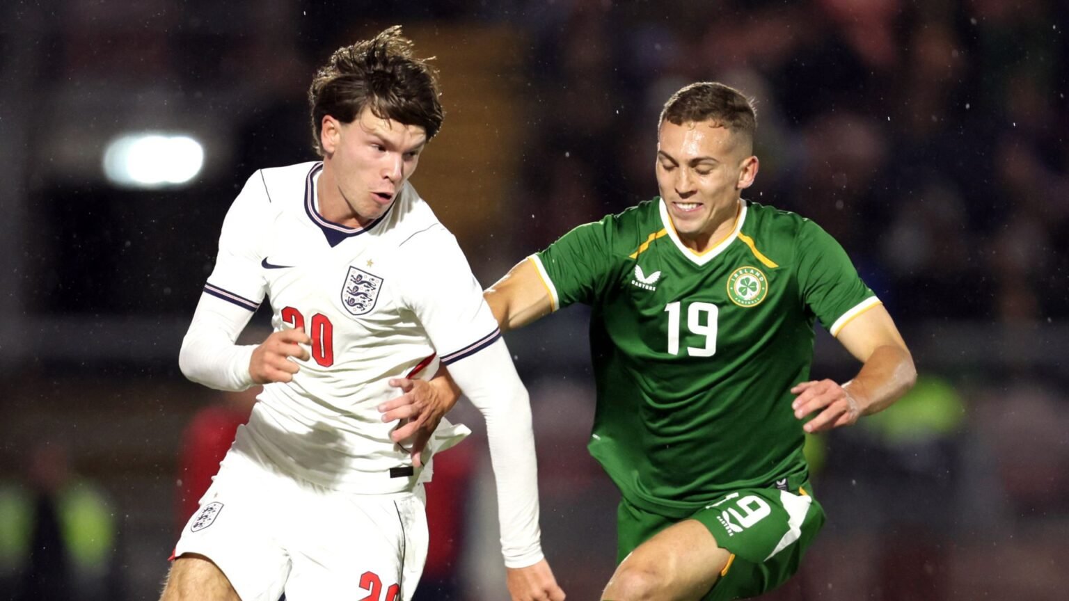 England U21s beaten as Republic of Ireland secure Euro 2027 play-off place