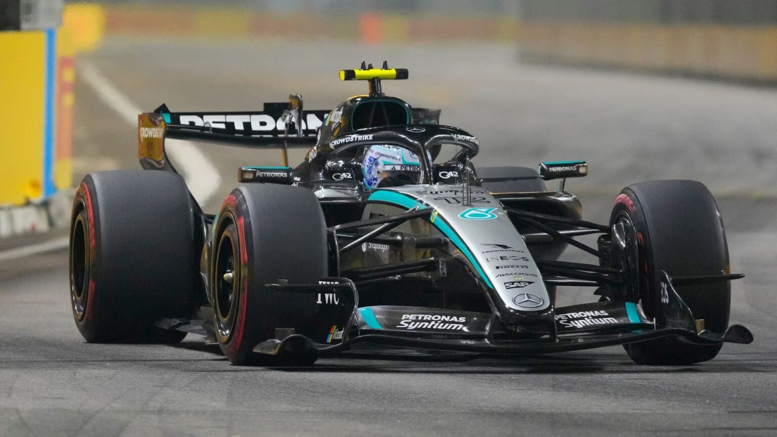 Antonelli casts further doubt over performance of Mercedes upgrades