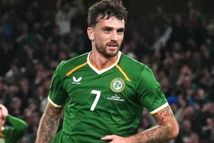 Ireland held by Austria despite Parrott double as protests interrupt game
