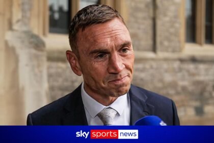 'Very humbling' - Sinfield receives knighthood at Windsor Castle