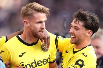 Brentford still unbeaten after Ajer levels at Villa