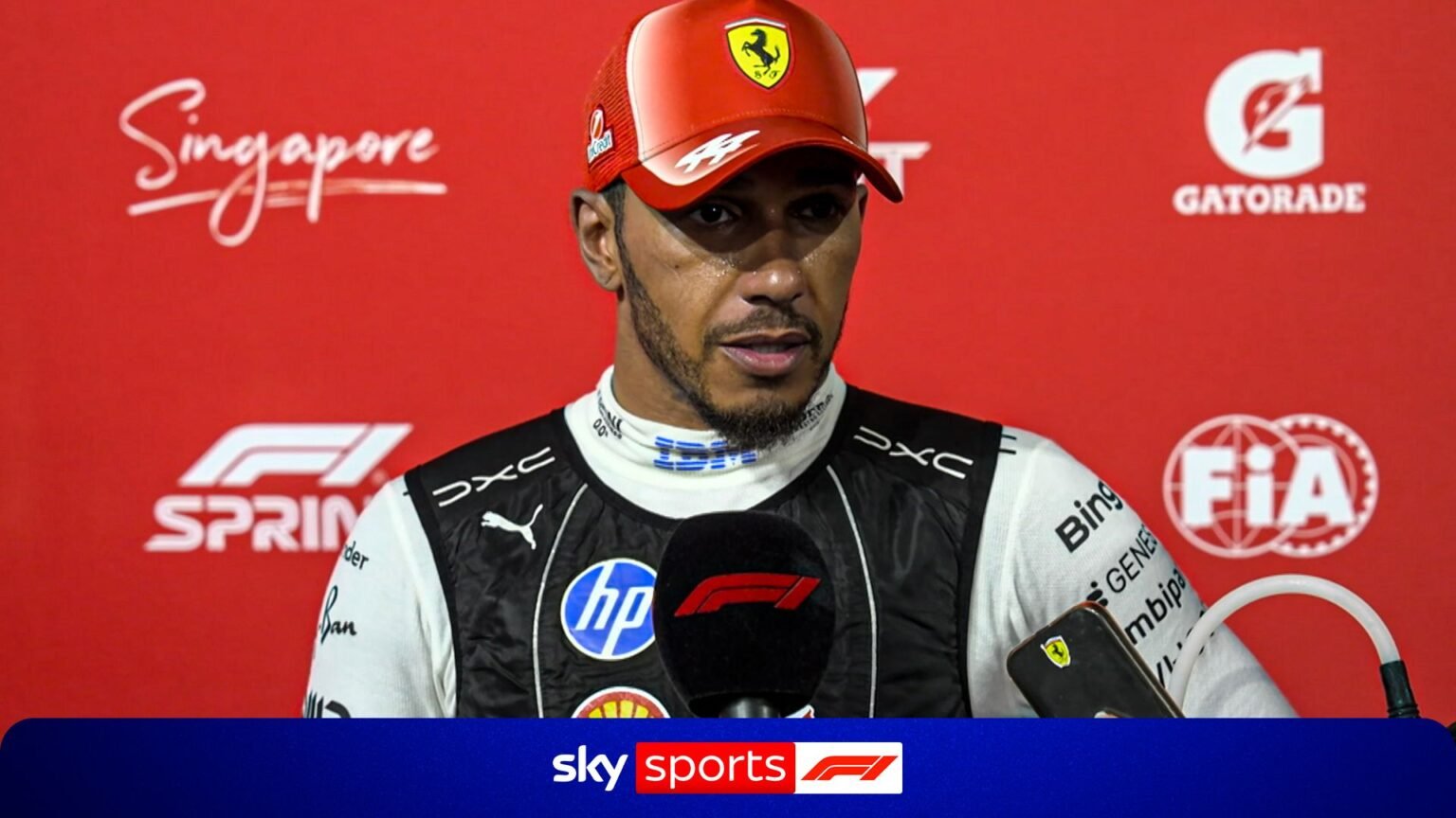 Dejected Hamilton reflects to Sprint Qualifying