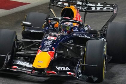 Verstappen claims Singapore Sprint pole but under investigation