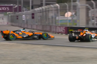 Norris 'told off' as McLaren lament 'unacceptable' crash with Piastri