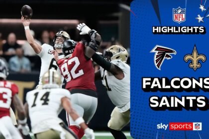 69 points between division rivals! Falcons at Saints highlights