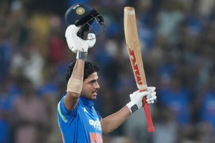 Gill hits 223 not out as India chase down 406 to beat West Indies in second ODI