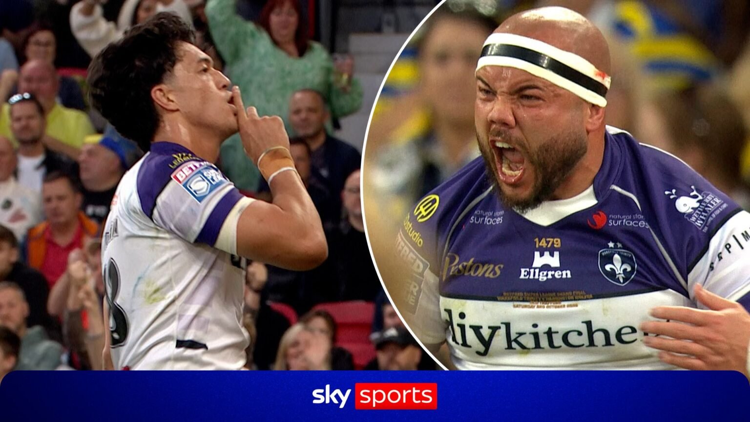 'STUNNING first-half!' | Wakefield dominating Warrington in Grand Final