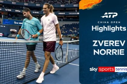 Norrie narrowly edged out by Zverev in thrilling first-round contest in China