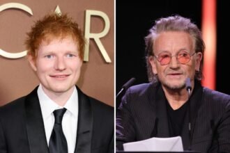 Ed Sheeran Told U2 He Didn’t Want to ‘Get Into Politics’ on Song About Ukraine’s War With Russia, Says Bono