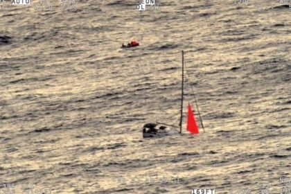 Whale sinks yacht in South Pacific, sailors rescued alive 18 hours later